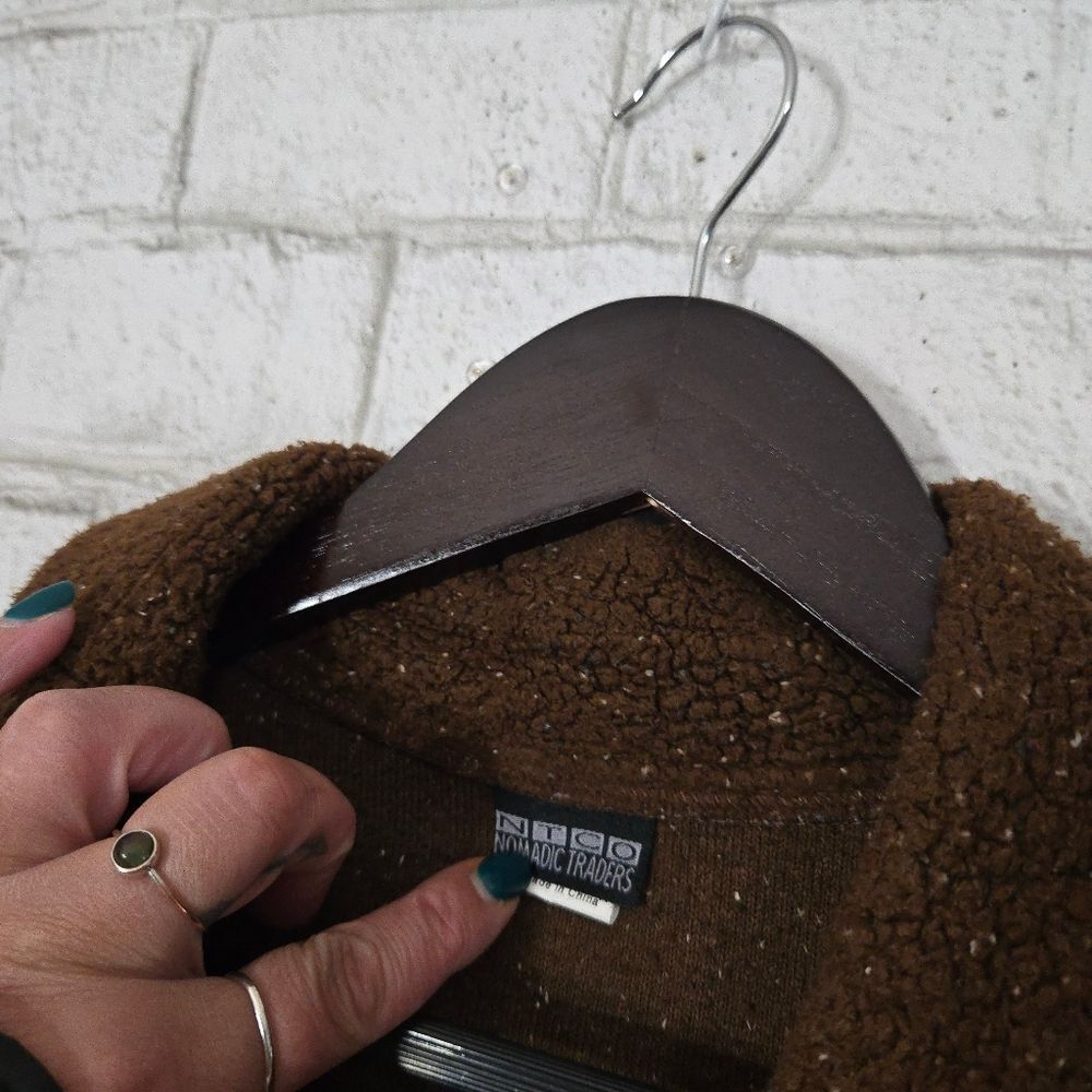 Nomadic Traders vintage brown sweater/jacket - Picture 10 of 15